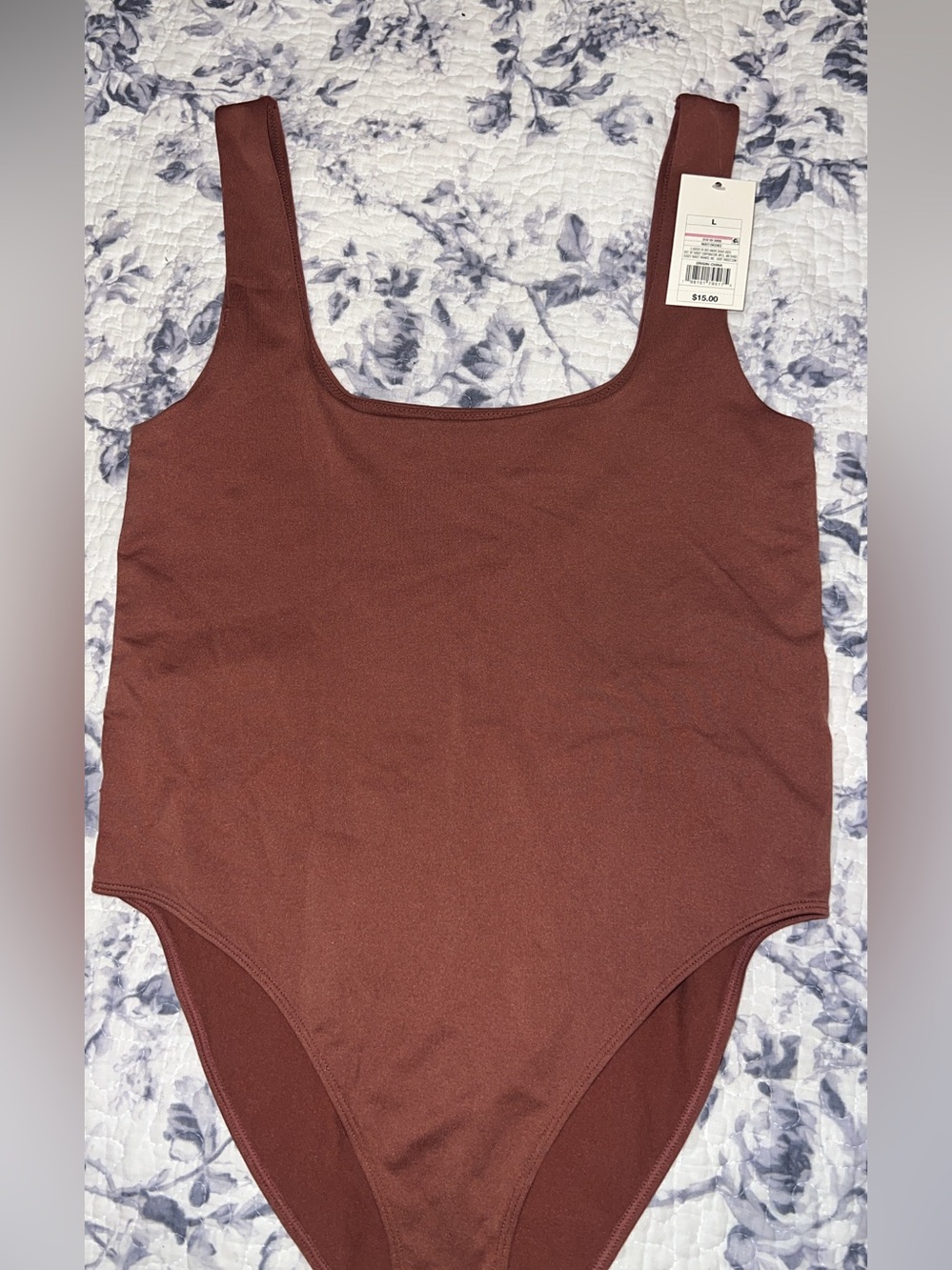 Target Women’s bodysuit - Mauve Brown